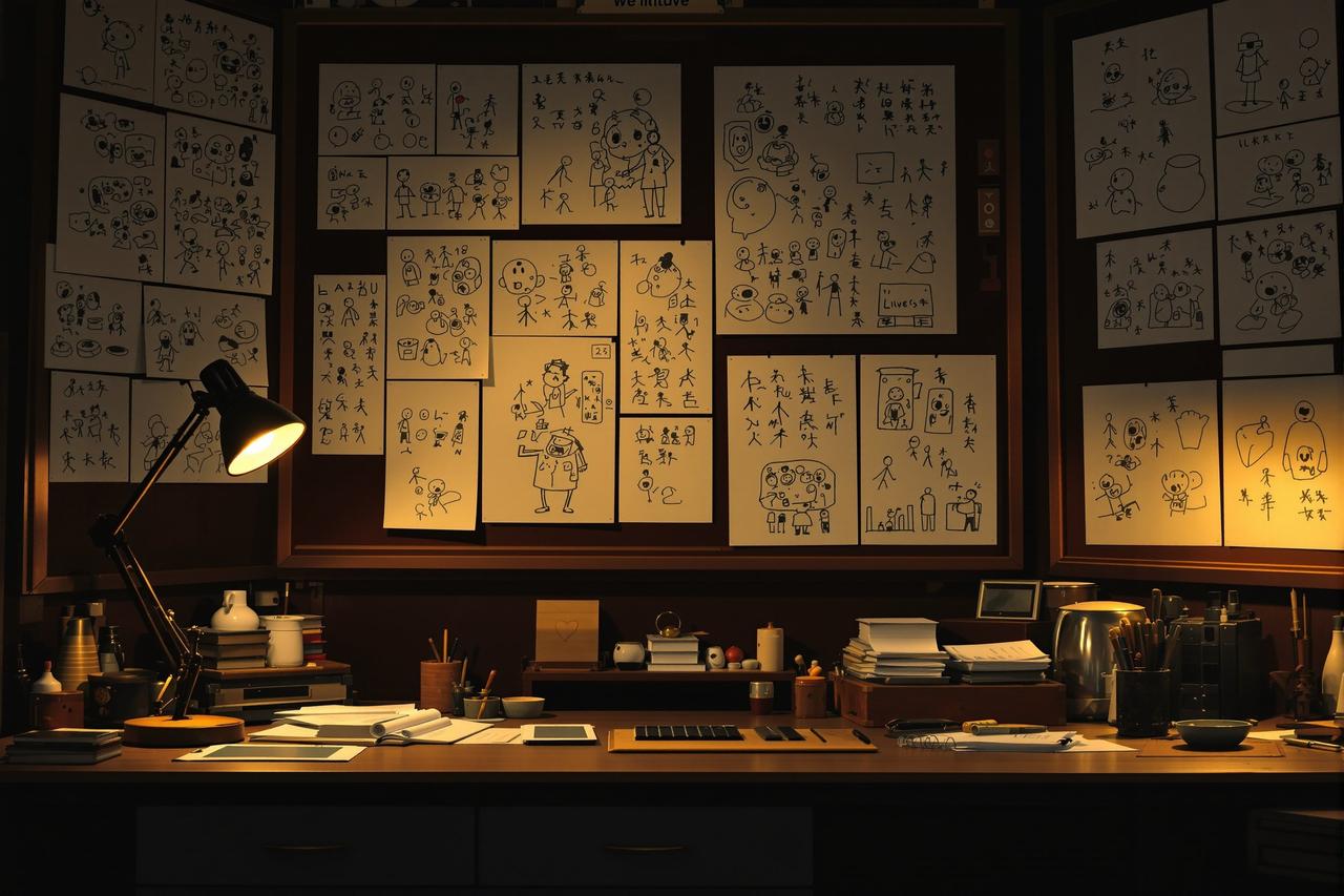 蕃茄小说短剧创作团队 蕃茄小说短剧 - 创作工作室氛围